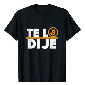 Camiseta te lo dije Bitcoin