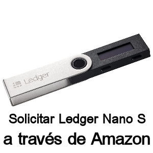 Como pedir la wallet Ledger en Amazon, monedero físico Ledger Nano S para guardar criptomonedas