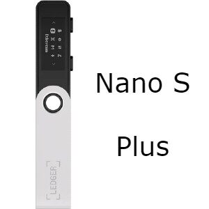 Wallet fria Ledger Nano S plus para guardar criptomonedas de forma segura